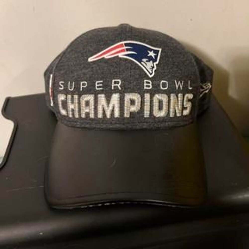 New England Patriots Super Bowl Champions Grey New‎ Era 59Fifty Fitted Hat